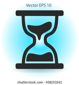 hourglass vector illustration