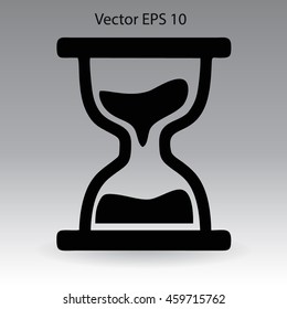 hourglass vector illustration