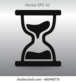 hourglass vector illustration