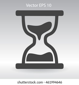 hourglass vector illustration