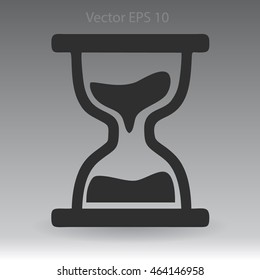 hourglass vector illustration