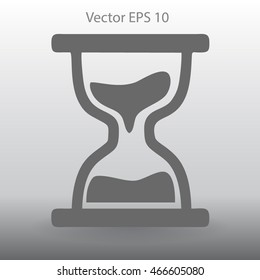 hourglass vector illustration