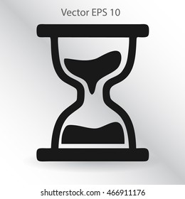 hourglass vector illustration