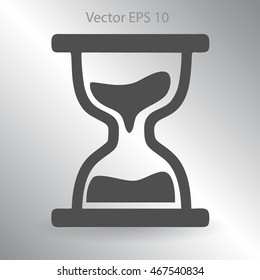 hourglass vector illustration