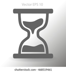 hourglass vector illustration