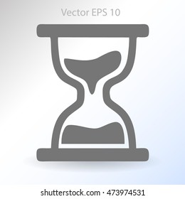 hourglass vector illustration