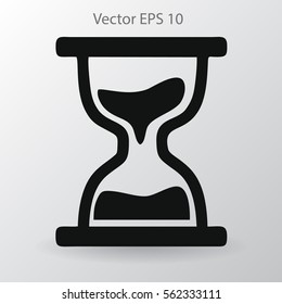 hourglass vector illustration