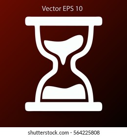 hourglass vector illustration