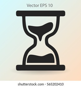 hourglass vector illustration