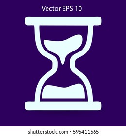 hourglass vector illustration