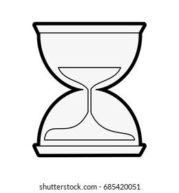 hourglass vector illustration