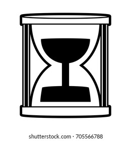 hourglass vector illustration