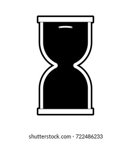 hourglass vector illustration