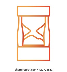 hourglass vector illustration