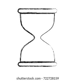 hourglass vector illustration