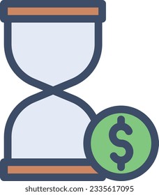 hourglass Vector illustration on a transparent background.Premium quality symmbols.Stroke vector icon for concept and graphic design. 
