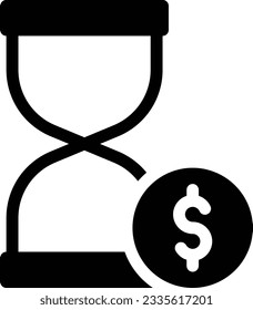 hourglass Vector illustration on a transparent background.Premium quality symmbols.Glyphs vector icon for concept and graphic design.
