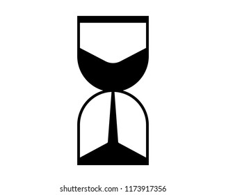 
Hourglass vector pictogram 