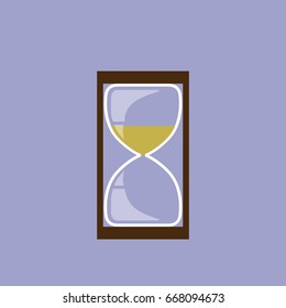 Hourglass vector symbol