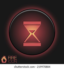 hourglass waiting, icon expectations