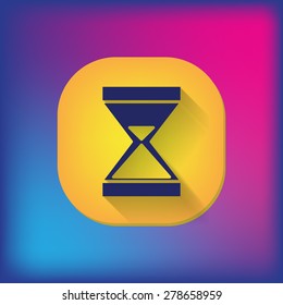 hourglass waiting, icon expectations