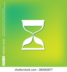 hourglass waiting, icon expectations