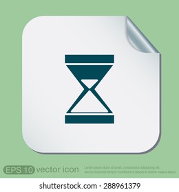 hourglass waiting, icon expectations