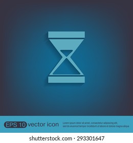 hourglass waiting, icon expectations