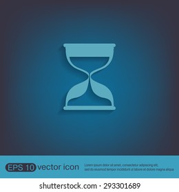 hourglass waiting, icon expectations
