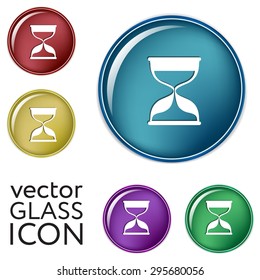 hourglass waiting, icon expectations