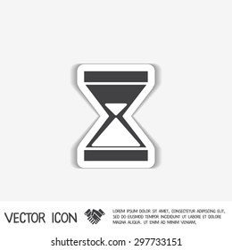 hourglass waiting, icon expectations