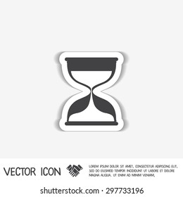 hourglass waiting, icon expectations