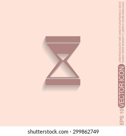 hourglass waiting, icon expectations