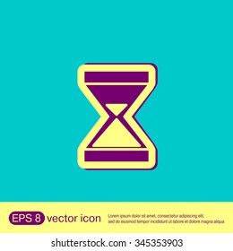 hourglass waiting, icon expectations