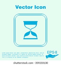 hourglass waiting, icon expectations