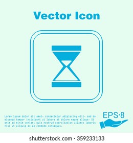 hourglass waiting, icon expectations