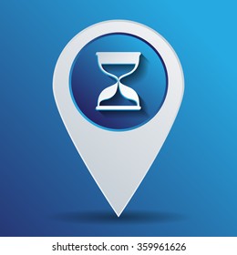 hourglass waiting, icon expectations