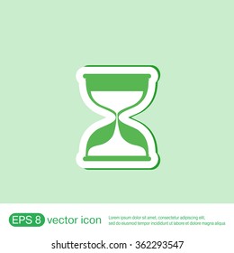 hourglass waiting, icon expectations