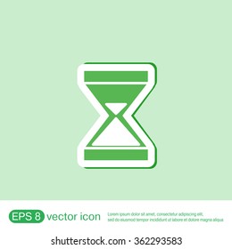 hourglass waiting, icon expectations