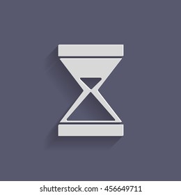 hourglass waiting, icon expectations