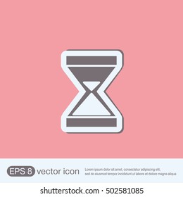 hourglass waiting, icon expectations