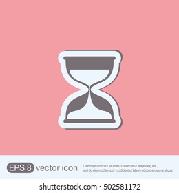 hourglass waiting, icon expectations