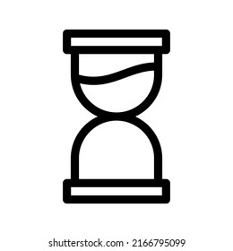Hourglasses Icon Vector Symbol Design Illustration