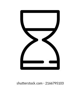 Hourglasses Icon Vector Symbol Design Illustration