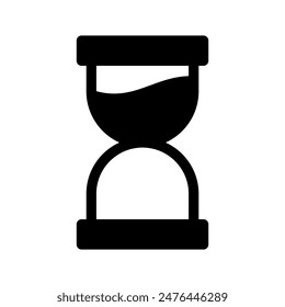 Hourglasses Icon Vector Symbol Design Illustration