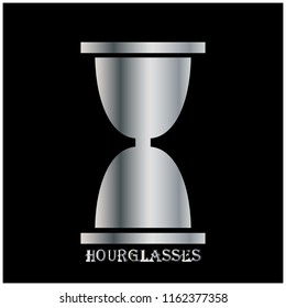 hourglasses is waiting time vector