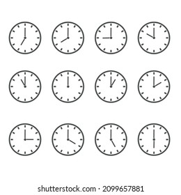 hours from 7 am to 6 pm for planning