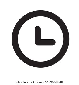 hours clock symbol icon trendy and modern hours clock symbol symbol for logo, web, app