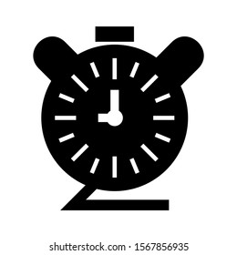 hours icon isolated sign symbol vector illustration - high quality black style vector icons
