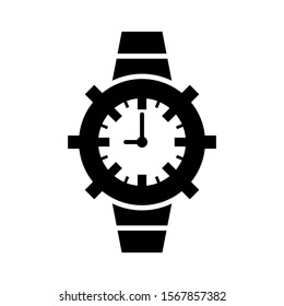 hours icon isolated sign symbol vector illustration - high quality black style vector icons
